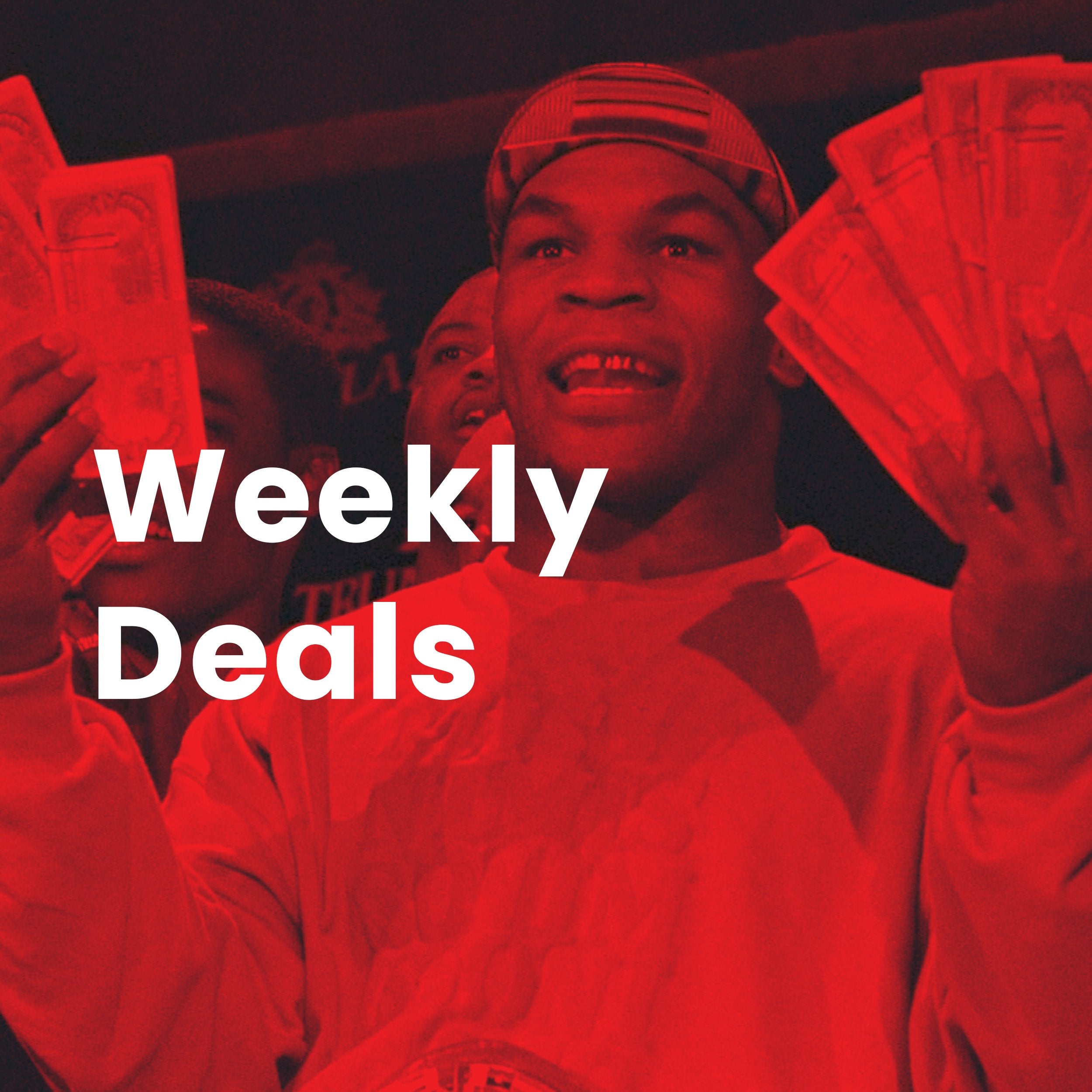 Collection of Weekly Deals in a gallery layout