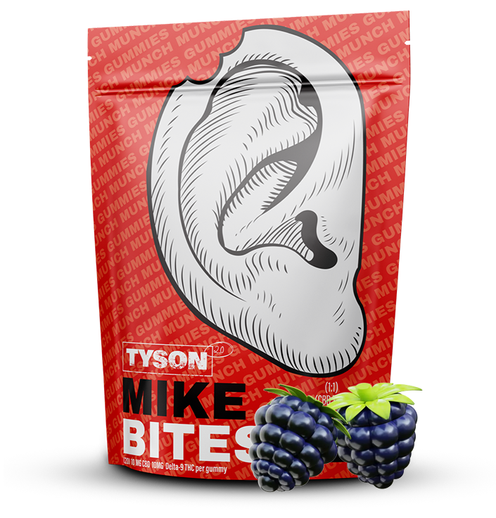 Mike Bites Black Eye Berry D9 Gummies (10ct)