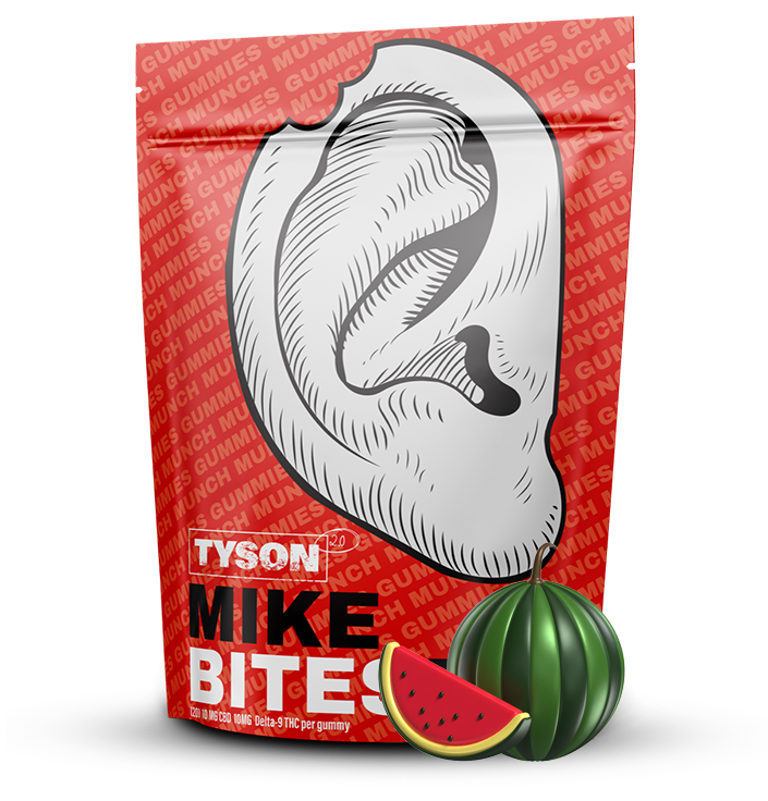 Mike Bites Watermelon D9 Gummies (10ct)