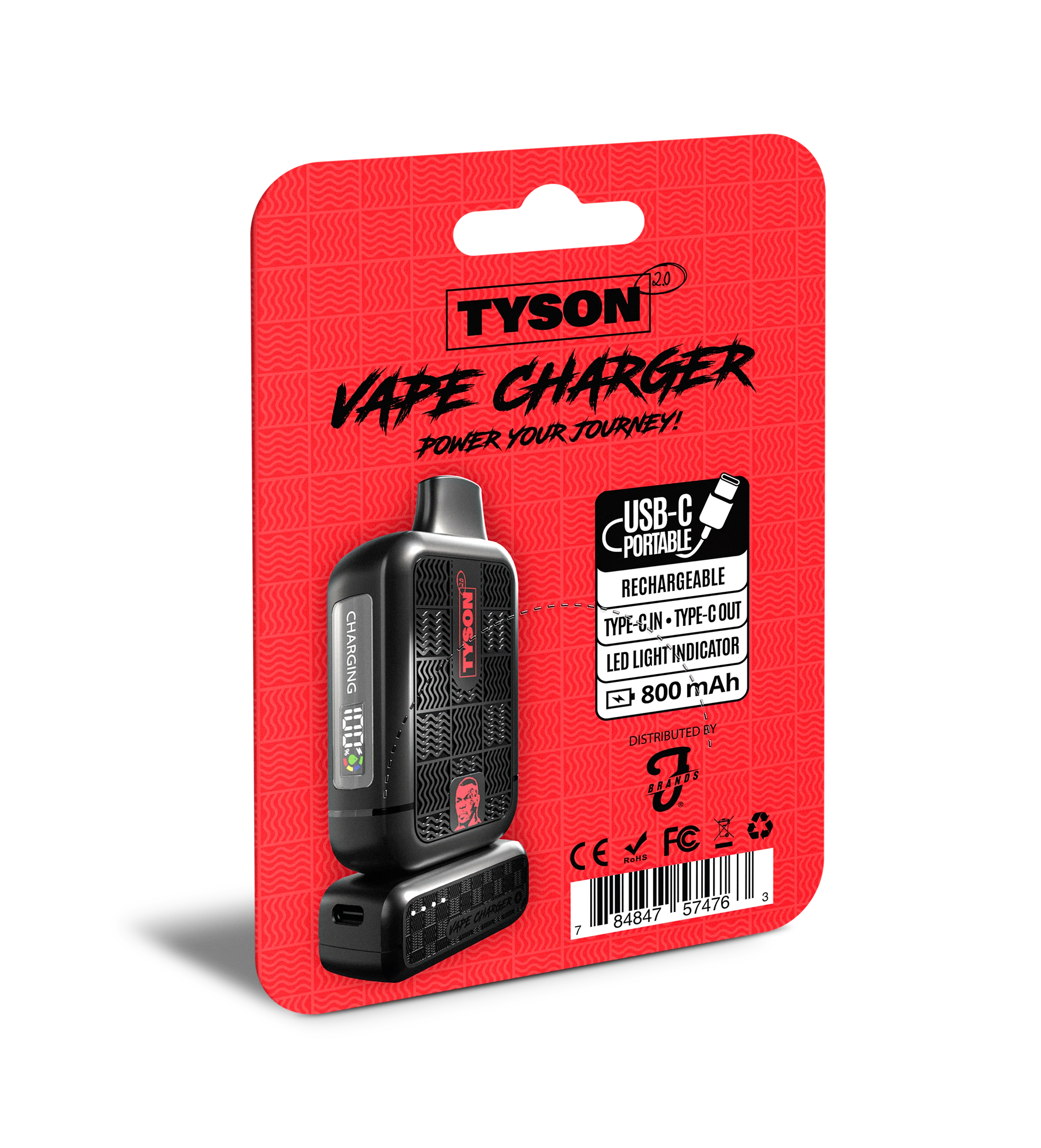 Collection of Tyson 2.0 Vape Charger in a gallery layout